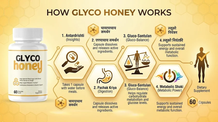 Glyco Honey daily wellness routine